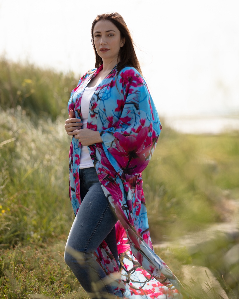 Hope Magnolia Long Robe - Image 6