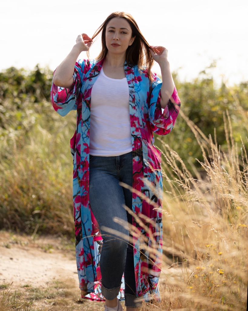 Hope Magnolia Long Robe - Image 5