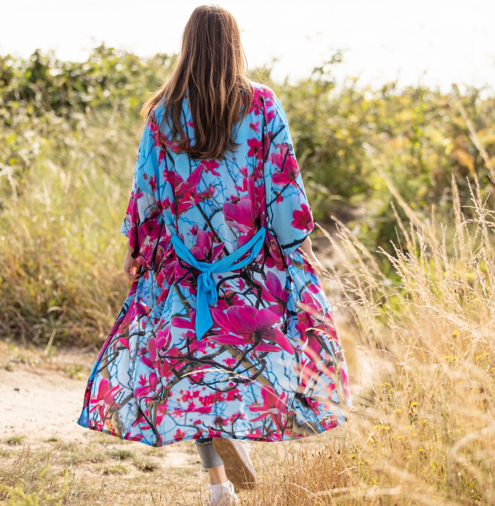 Hope Magnolia Long Robe - Image 3
