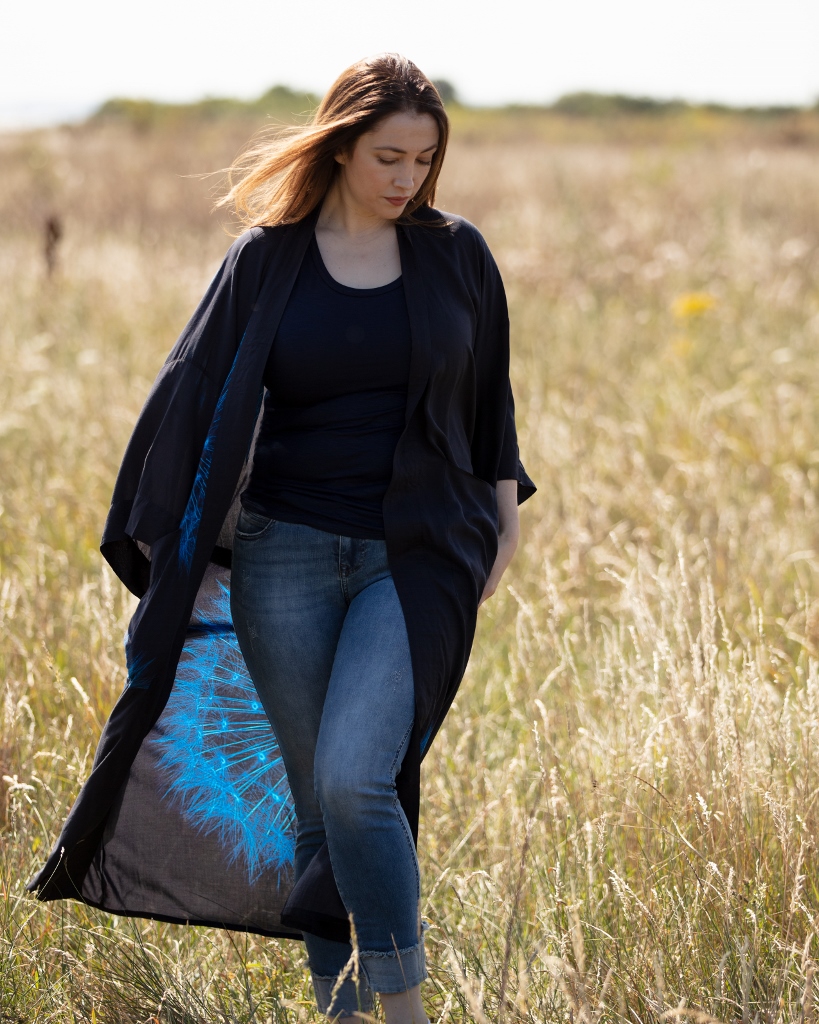 Dandelion Clock Long Robe - Image 2