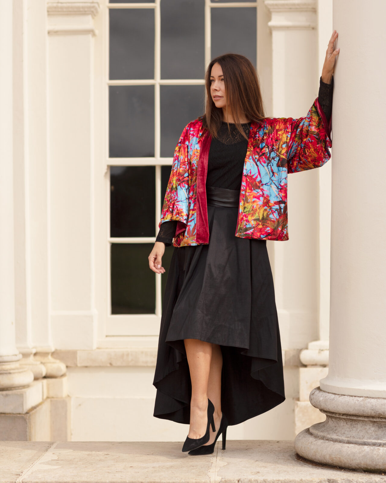 From My Mother's Garden Acer Reversible Velvet Kimonos