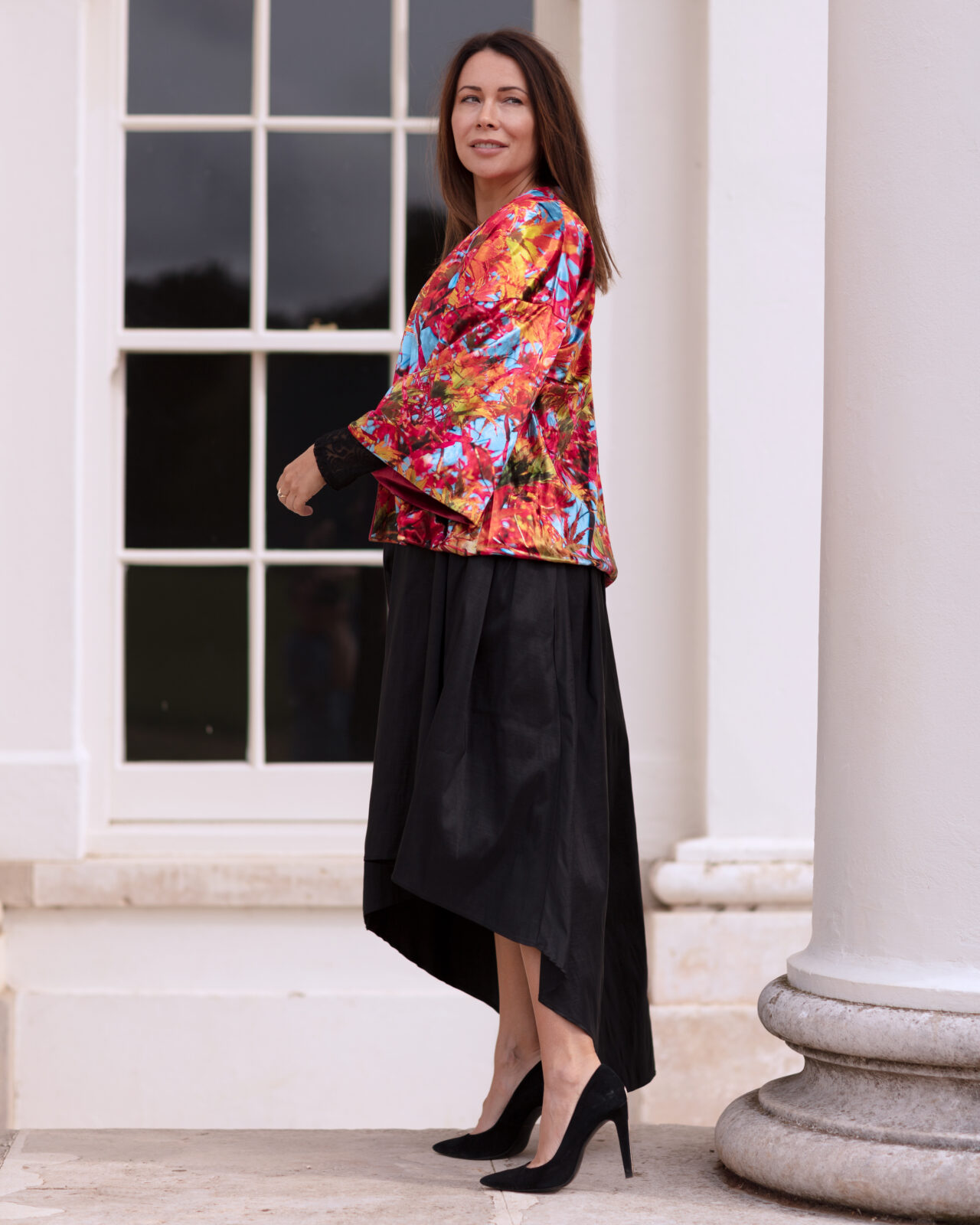From My Mother's Garden Acer Reversible Velvet Kimonos