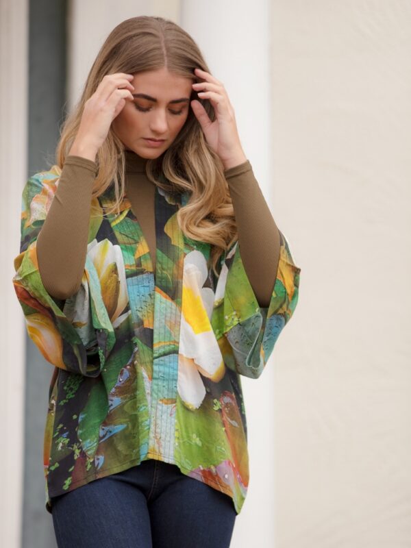 Waterlily Lightweight Kimono