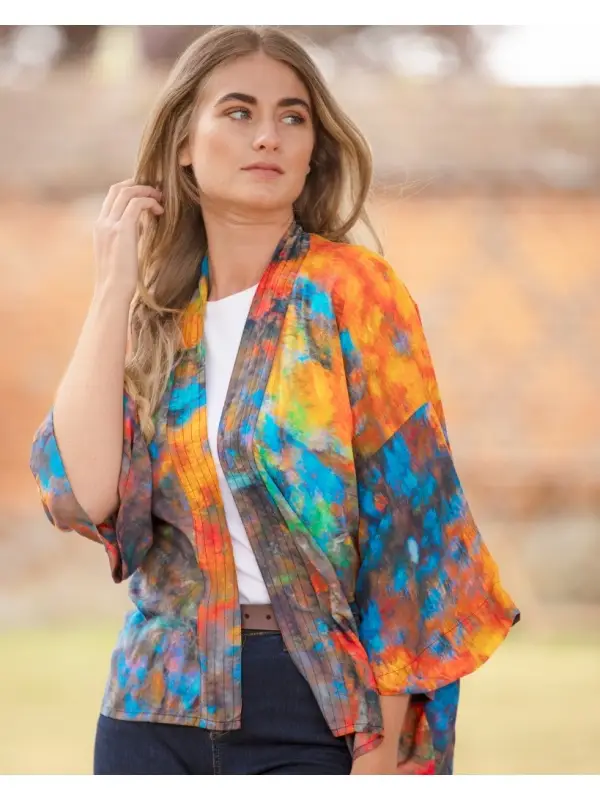 Reflections Lightweight Kimono
