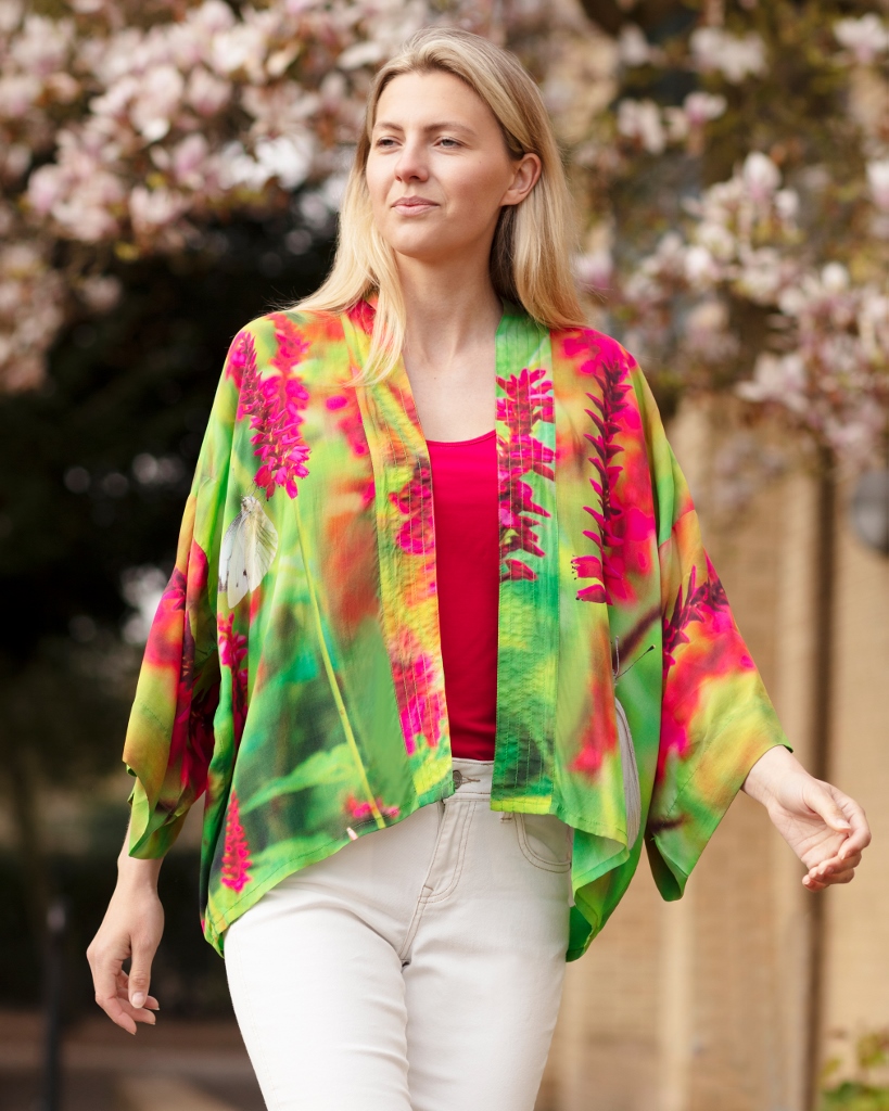 From My Mother's Garden Gives Me Butterflies Kimono