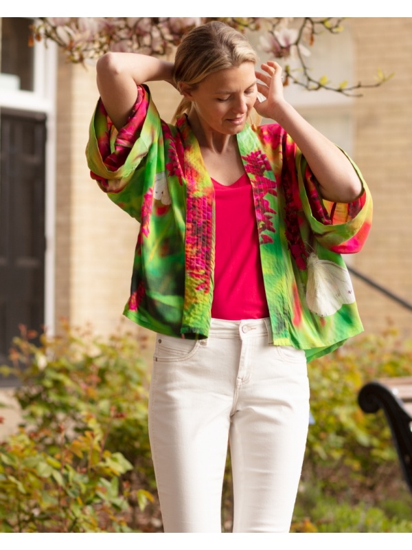 From My Mother's Garden Gives Me Butterflies Kimono