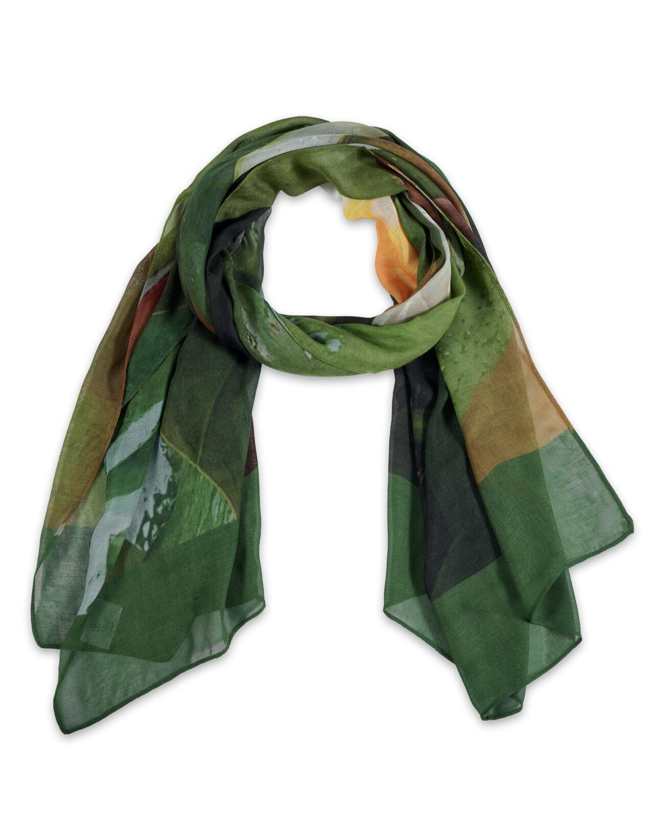 From My Mother's Garden Waterlily Bamboo Scarf