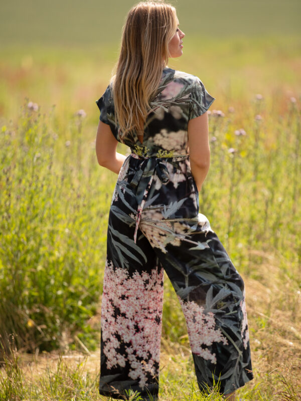 From My Mother's Garden Black Lace Jumpsuit