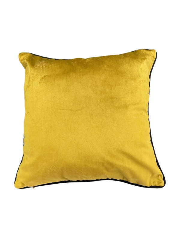 From My Mother's Garden Passionflower velvet cushion