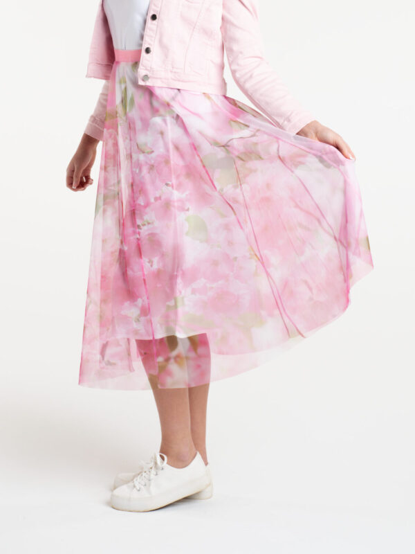 Cherry Blossom tulle skirt is very pretty and feminine in pink. Created by From My Mother's Garden