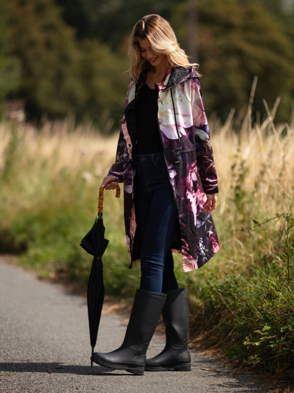 Dreamy Peonies Raincoat