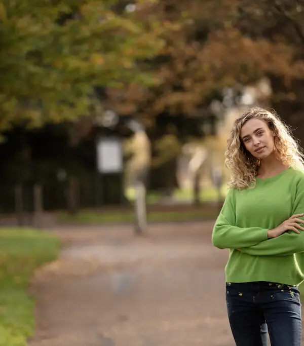 From My Mother's Garden Moss Green Jumper is super soft with a cashmere-feel but it is made of a viscose mix